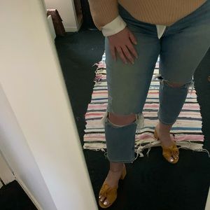 American Eagle Curvy Stretch Mom Jeans